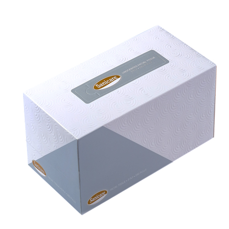 Facial Tissue Box 3-Ply Large 190 pulls
