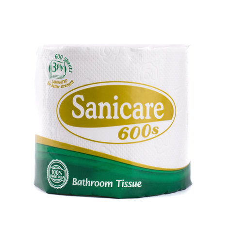 Bathroom Tissue 3-Ply 600 sheets