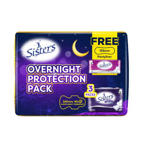 Overnight Protection Pack 12pads