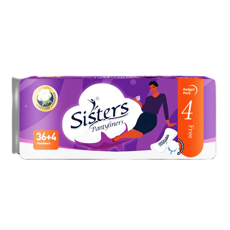 Panty Liner Cottony Comfort 155mm 36+4Liners