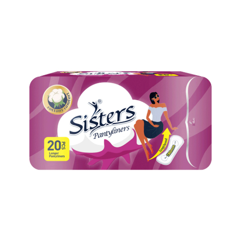 Panty Liner Cottony Comfort Longer Individually Wrapped 20liners