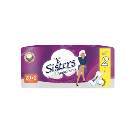Panty Liner Cottony Comfort 20liners+ 2FREE