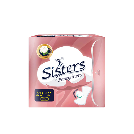 Panty Liner Cottony Comfort Individually Wrapped 20Liners +3Free