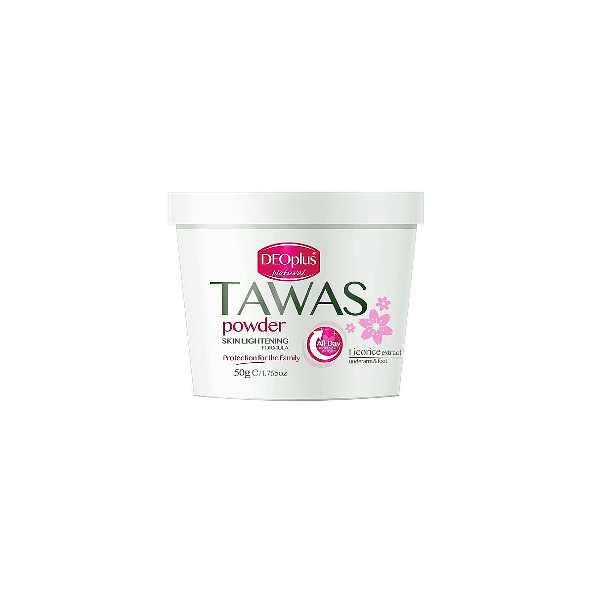 Deo+ Tawas Pwd W/Licor