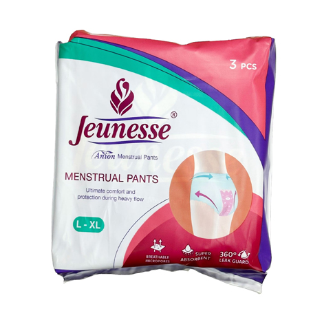 Jeunesse Menstrual Pants 360° Leak Guard L-XL