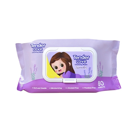 Cleansing Wipes Lavender 80sheets
