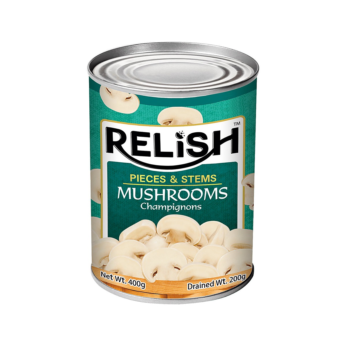 Relish Mushroom Pieces & Stems 400g