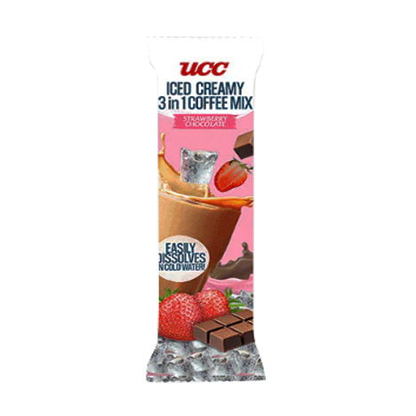 Iced Creamy 3in1 Coffee Mix Strawberry Chocolate