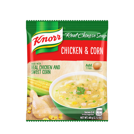 Real Chinese Soup Chicken & Corn