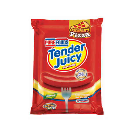 Tender Juicy Cheesedog Jumbo Cheesy Pizza