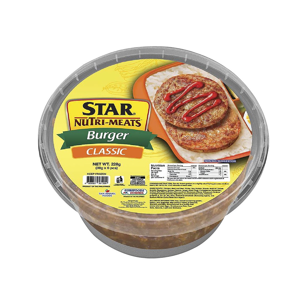 Star Classic Burger 228g