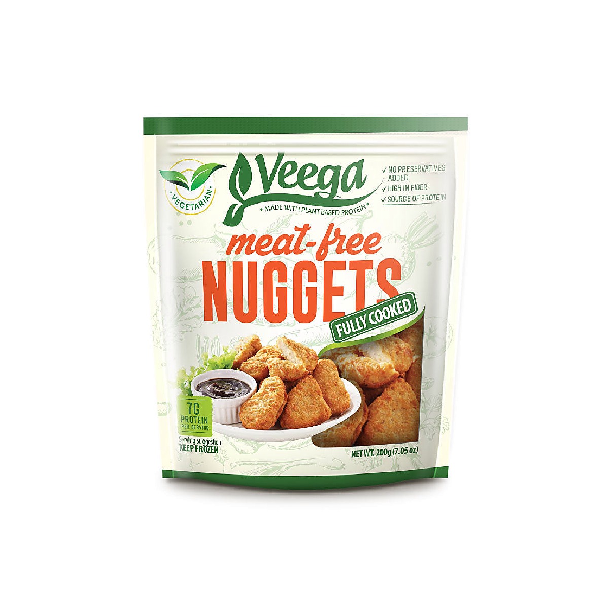 Veega Meat Free Nuggets 200g