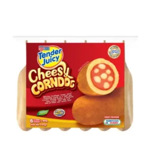 Tender Juicy Corndog Cheesy