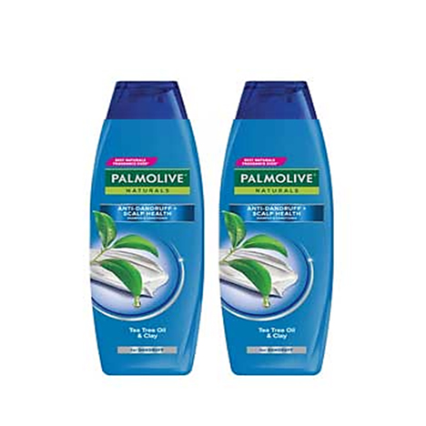 Shampoo & Conditioner Anti-Dandruff Healthy Scalp Tea Tree Oil & Clay