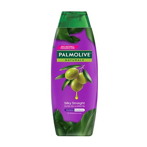 Shampoo & Conditioner  Silky Straight Olive Oil & Keratin