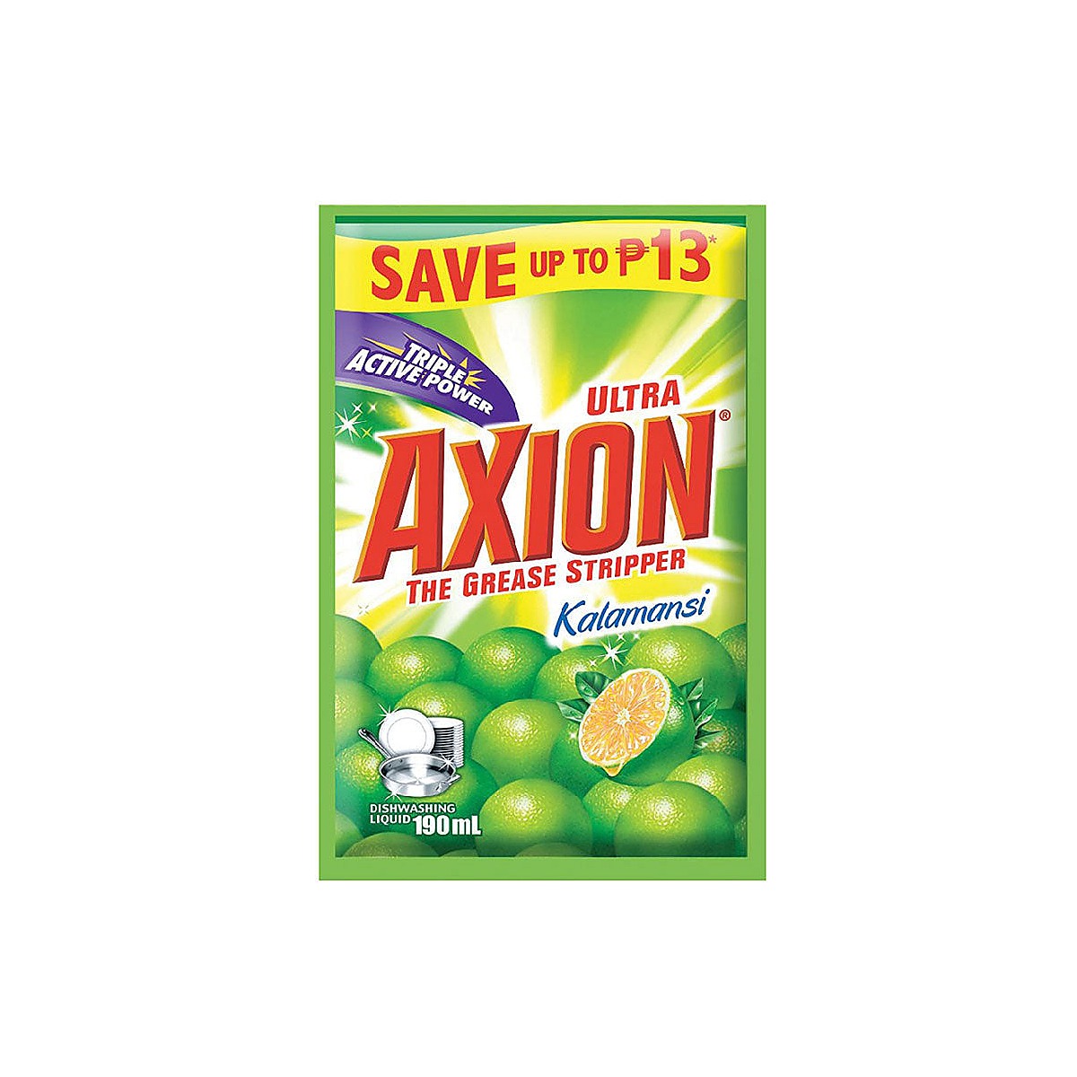 Axion Dishwashing Liquid Kalamansi 190ml