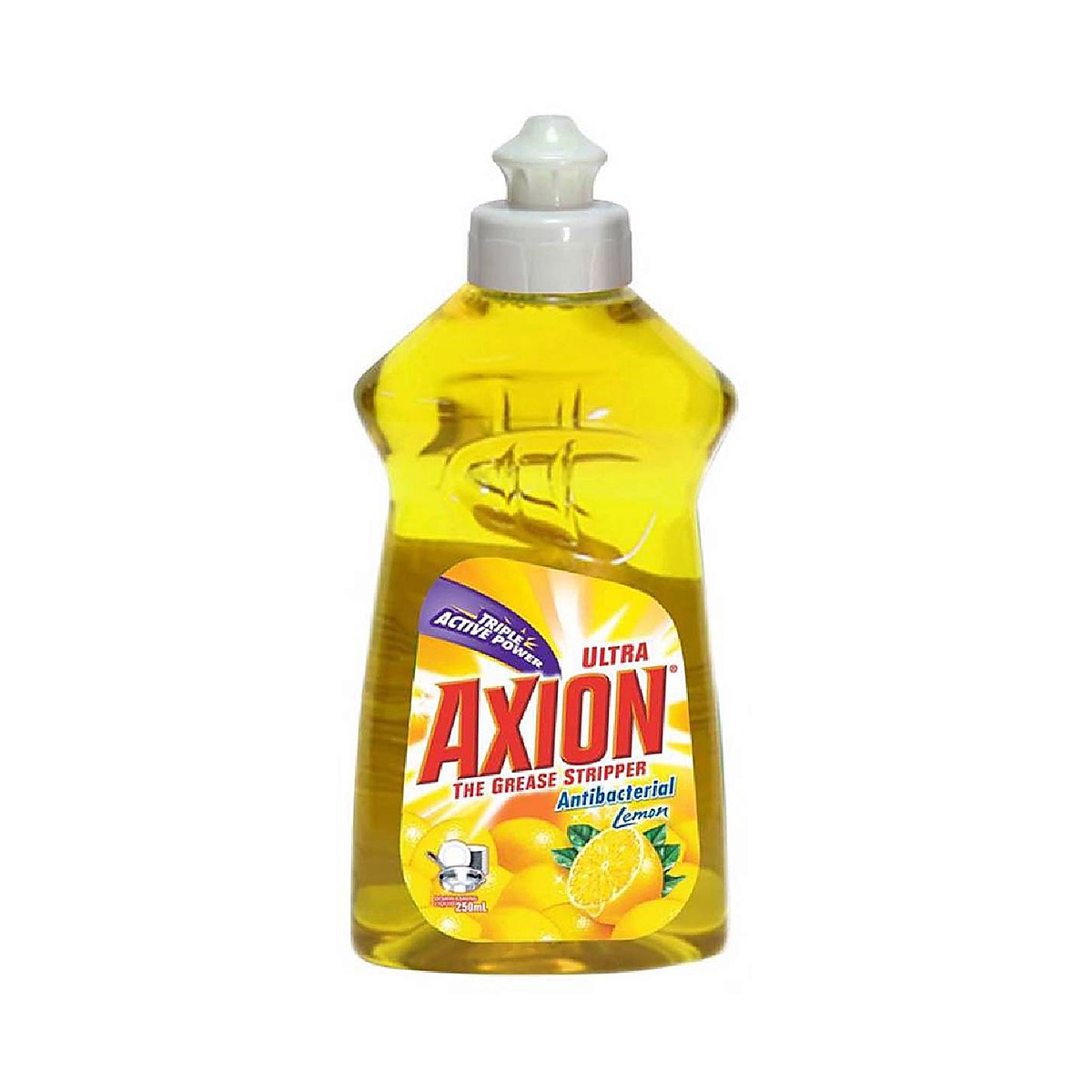 Axion Dishwashing Liquid Lemon 250ml