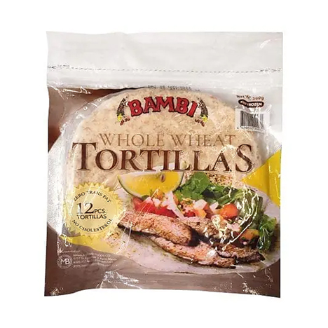 Whole Wheat Tortillas