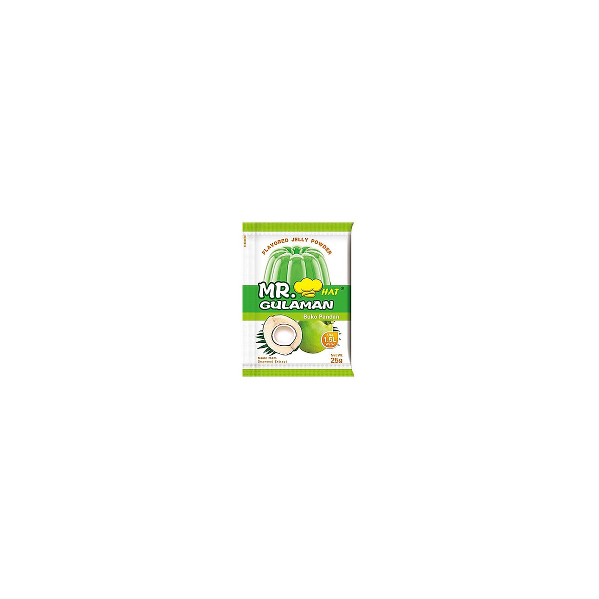 Mr.Hat Gulaman Buko Pandan 100