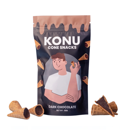 Cone Snack Dark Chocolate