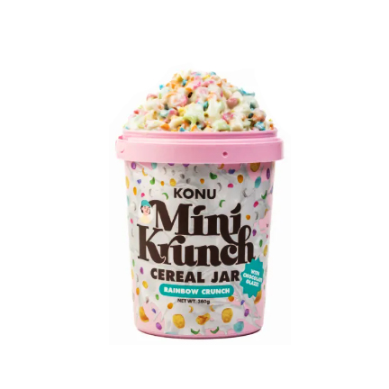 Mini Krunch  Cereal Jar Rainbow Crunch