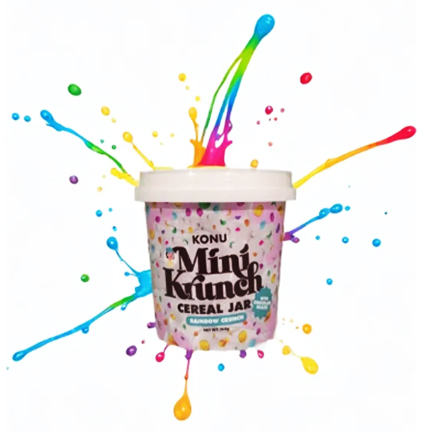 Mini Krunch Cereal Jar  Rainbow Crunch