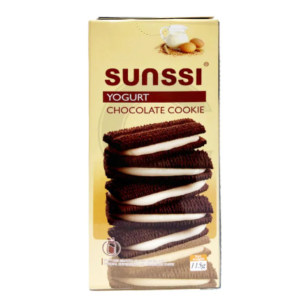 Yogurt Chocolate Cookie Sandwich