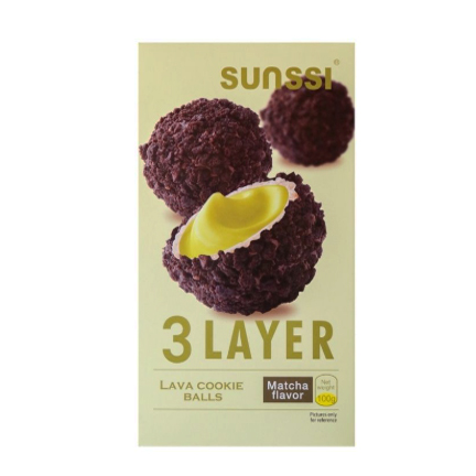 Sunssi Lava Cookie Balls  Matcha
