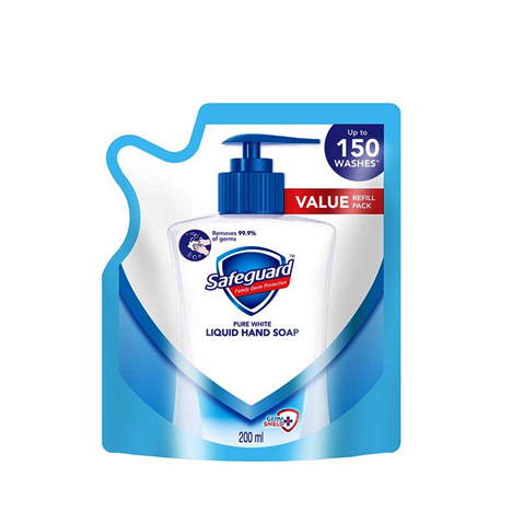 Liquid Hand Soap Pure White Refill Pack