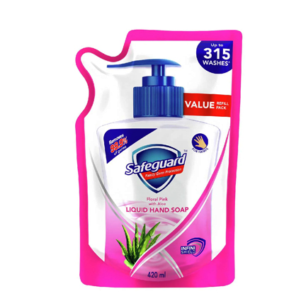 Liquid Hand Soap Floral Pink Refill