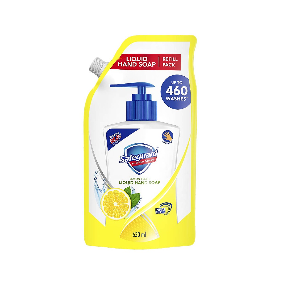 Safeguard Lemon Liquid Hand Soap 620ml