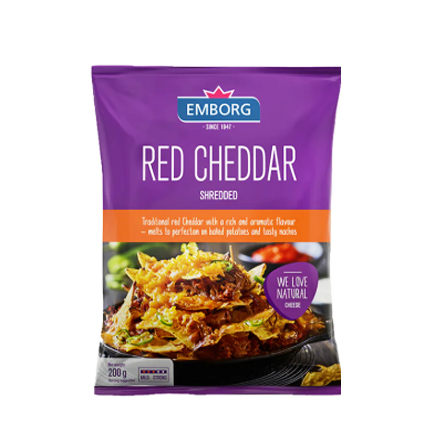 Red Cheddar Shredded