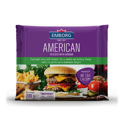 American Processed Cheese 10Slices