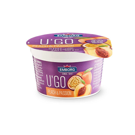 UGO Peach & Passion Fruit Yogurt