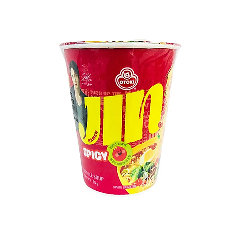 Korean Jin Ramen Cup Hot Spicy