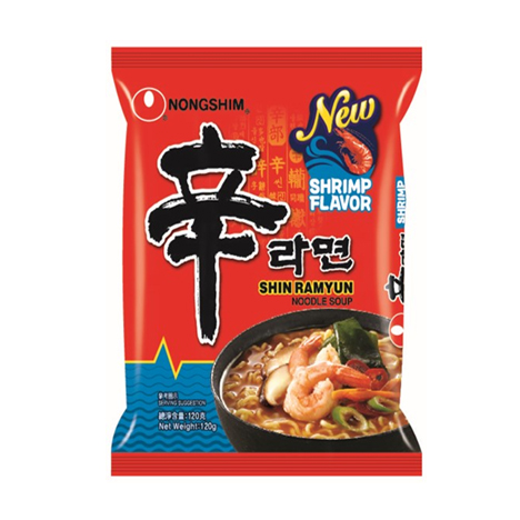 Shin Ramyun Noodles shrimp Flavored