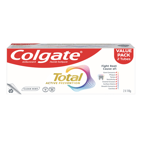 Total Active Prevention Clean Mint Twin