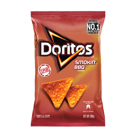 Doritos Smokin' Barbeque Flavored Tortilla