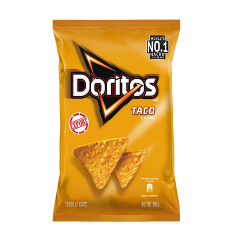 Doritos Taco Flavored Tortilla Chips