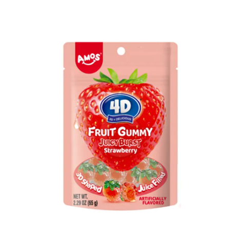 Juicy Burst Fruit Gummy Strawberry