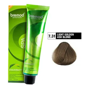 Hair Light Golden Ash Blonde Color 7.31