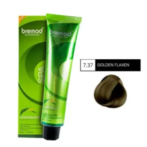 Hair Color Golden Flaxen 7.37