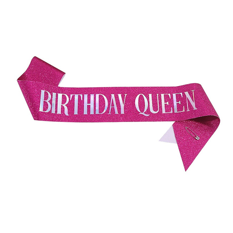 Sash Queen BirthDay Ab-J002