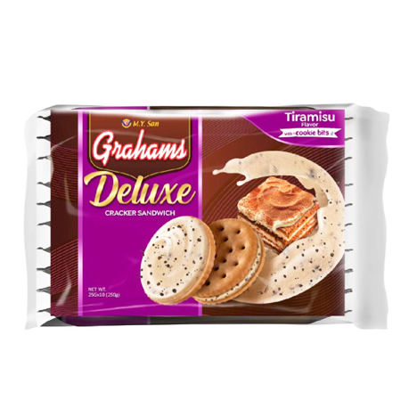 Graham Deluxe Tiramisu flavor With Cookie Bits