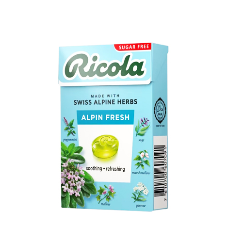Ricola Sugar Free Swiss Alpine Herb Candy - Alpin Fresh