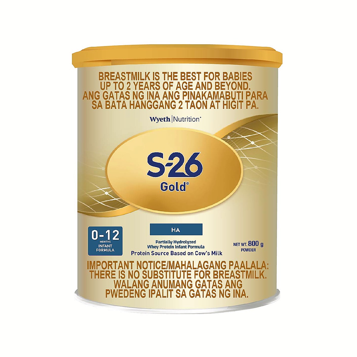 S-26 Gold HA Infant Formula 800g