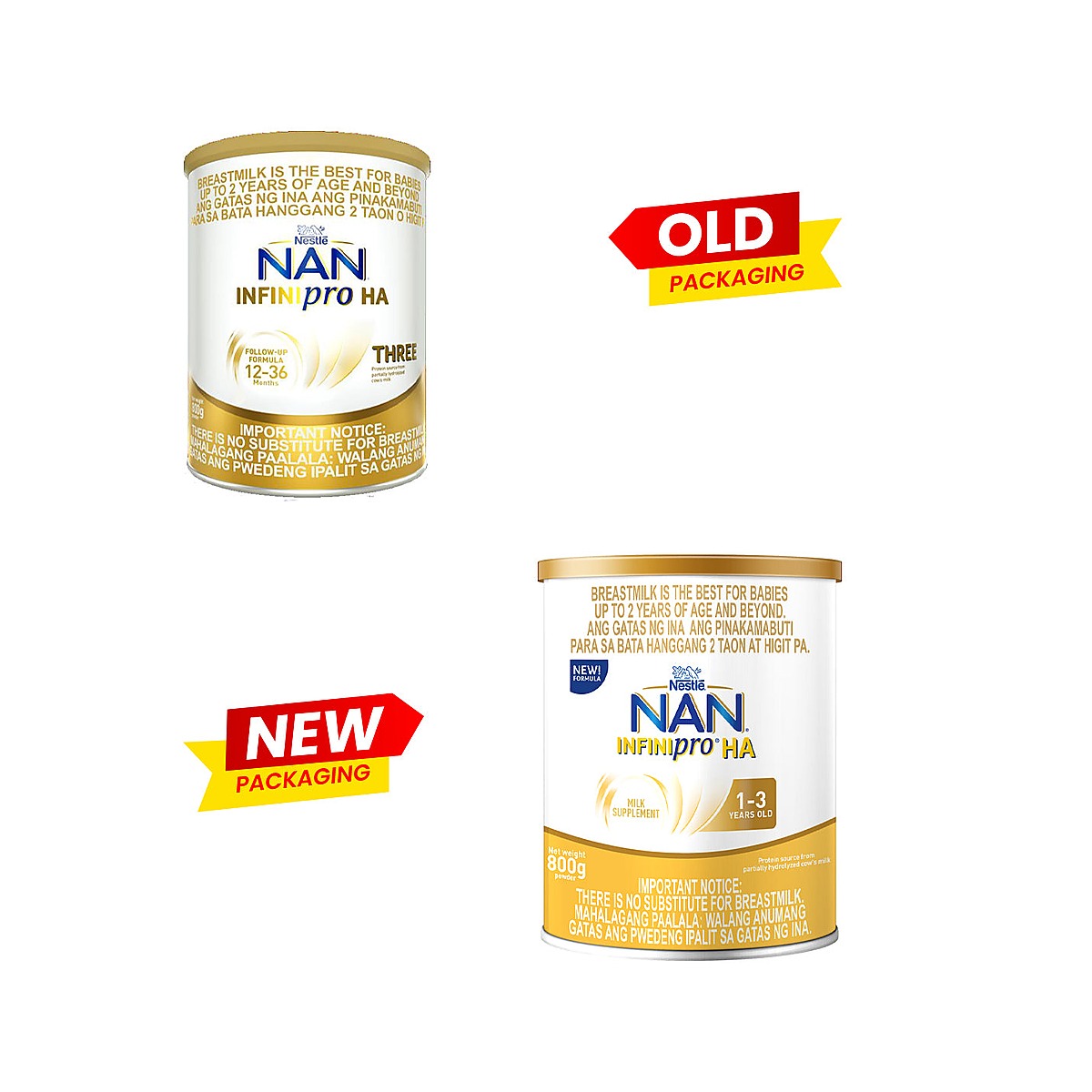 NAN InfiniPro HA 3 Powdered Milk 800g