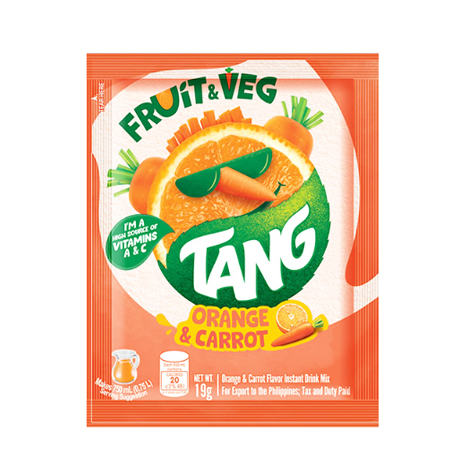 Fruit & Vegetables Orange & Carrots Powdered Juice Drink