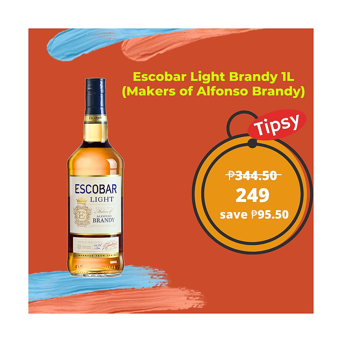 Escobar Light Brandy 1L