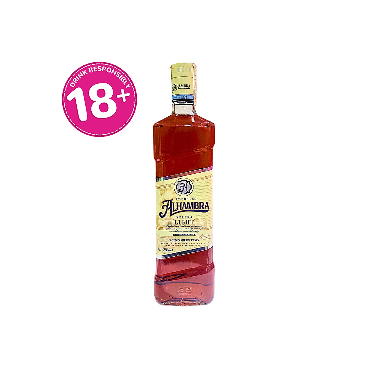 Alhambra Solera Light Brandy 1L